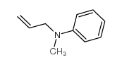 N-烯丙基-n-甲基苯胺结构式