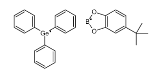5-tert-butyl-1,3,2λ2-benzodioxaborole,triphenylgermanium结构式