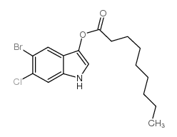 5-溴-6-氯-3-吲哚壬酸结构式