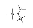 1,1-dimethyl-2,2-bis(trimethylsilyl)hydrazine Structure