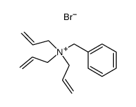 triallyl-benzyl-ammonium; bromide Structure