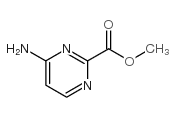 4-氨基嘧啶-2-甲酸甲酯结构式