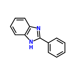 2-苯基苯并咪唑结构式