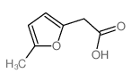 2-Furanacetic acid, 5-methyl-结构式