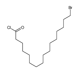 16-bromohexadecanoyl chloride Structure