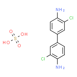 3,3'-dichlorobenzidine sulphate Structure