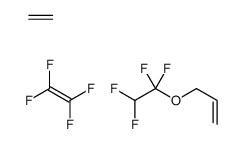 ethene,1,1,2,2-tetrafluoroethene,3-(1,1,2,2-tetrafluoroethoxy)prop-1-ene Structure