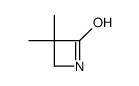 3,3-Dimethylazetidinone结构式