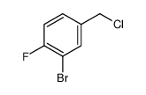 2-Bromo-4-(chloromethyl)-1-fluorobenzene Structure
