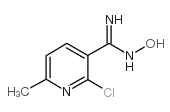 2-氯-N-羟基-6-甲基烟酰胺结构式