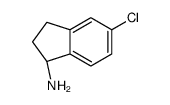 (1R)-5-氯-2,3-二氢-1H-茚-1-胺结构式