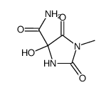2-methyl-5-hydroxyhydantoin-5-carboxamide结构式
