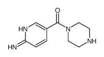 (6-aminopyridin-3-yl)-piperazin-1-ylmethanone Structure