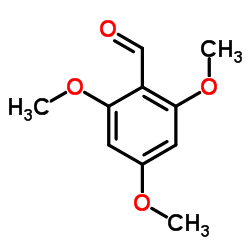 2,4,6-Trimethoxybenzaldehyde structure