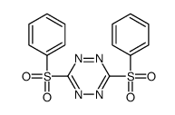 3,6-bis(benzenesulfonyl)-1,2,4,5-tetrazine Structure