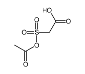 2-acetyloxysulfonylacetic acid结构式