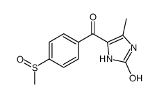 enoximone sulfoxide Structure