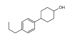 4-(4-propylphenyl)cyclohexan-1-ol Structure