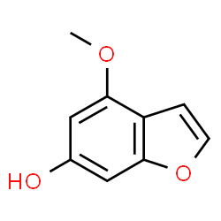 6-Benzofuranol,4-methoxy- Structure