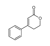 4-phenyl-5,6-dihydro-2H-pyran-2-one结构式