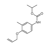 propan-2-yl N-(3-methyl-4-prop-2-enoxyphenyl)carbamate Structure