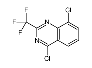 4,8-二氯-2-三氟甲基喹唑啉结构式