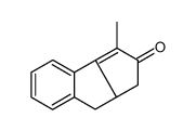 1-methyl-3a,4-dihydro-3H-cyclopenta[a]inden-2-one结构式