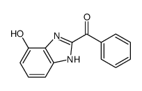 (4-hydroxy-1H-benzimidazol-2-yl)-phenylmethanone结构式