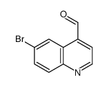 6-溴喹啉-4-甲醛结构式