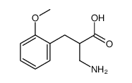 2-(aminomethyl)-3-(2-methoxyphenyl)propanoic acid Structure