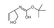 (S)-(1-羟基丁-3-烯-2-基)氨基甲酸叔丁酯结构式