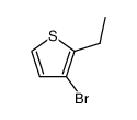 3-bromo-2-ethylthiophene Structure