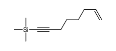 trimethyl(oct-7-en-1-ynyl)silane Structure