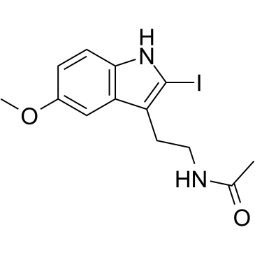 2-Iodomelatonin structure