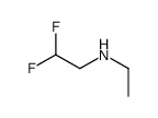 N-ethyl-2,2-difluoroethanamine结构式