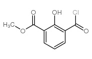 methyl 3-carbonochloridoyl-2-hydroxybenzoate Structure