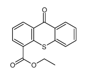 ethyl 9-oxothioxanthene-4-carboxylate Structure