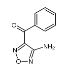 (4-amino-furazan-3-yl)-phenyl-methanone结构式
