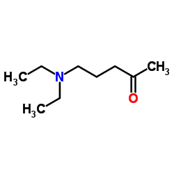 5-二乙氨基-2-戊酮结构式