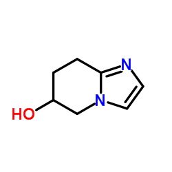 5,6,7,8-四氢咪唑并[1,2-a]吡啶-6-醇结构式