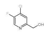 (4-Chloro-5-fluoropyridin-2-yl)methanol Structure