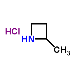 2-Methylazetidine hydrochloride (1:1) Structure