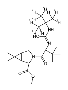 波普瑞韦代谢物M4-d9甲基酯结构式