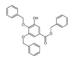3,4-Dibenzyl-gallic Acid Benzyl Ester结构式