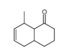 6-methyl-3,4,4aβ,5,8,8a-hexahydro-1(2H)-naphthalenone结构式