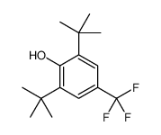 2,6-ditert-butyl-4-(trifluoromethyl)phenol Structure