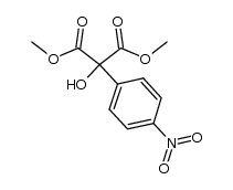 dimethyl 2-hydroxy-2-(4-nitrophenyl)malonate结构式