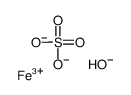 iron(3+),hydroxide,sulfate Structure
