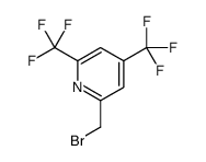 2-(Bromomethyl)-4,6-bis(trifluoromethyl)pyridine Structure