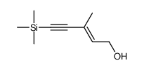 3-methyl-5-trimethylsilylpent-2-en-4-yn-1-ol Structure